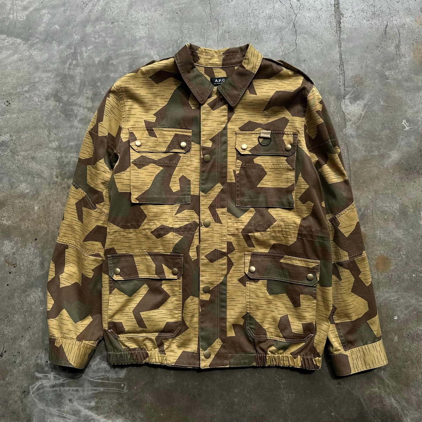 APC 2013 Camo Military Jacket - XL - NWT