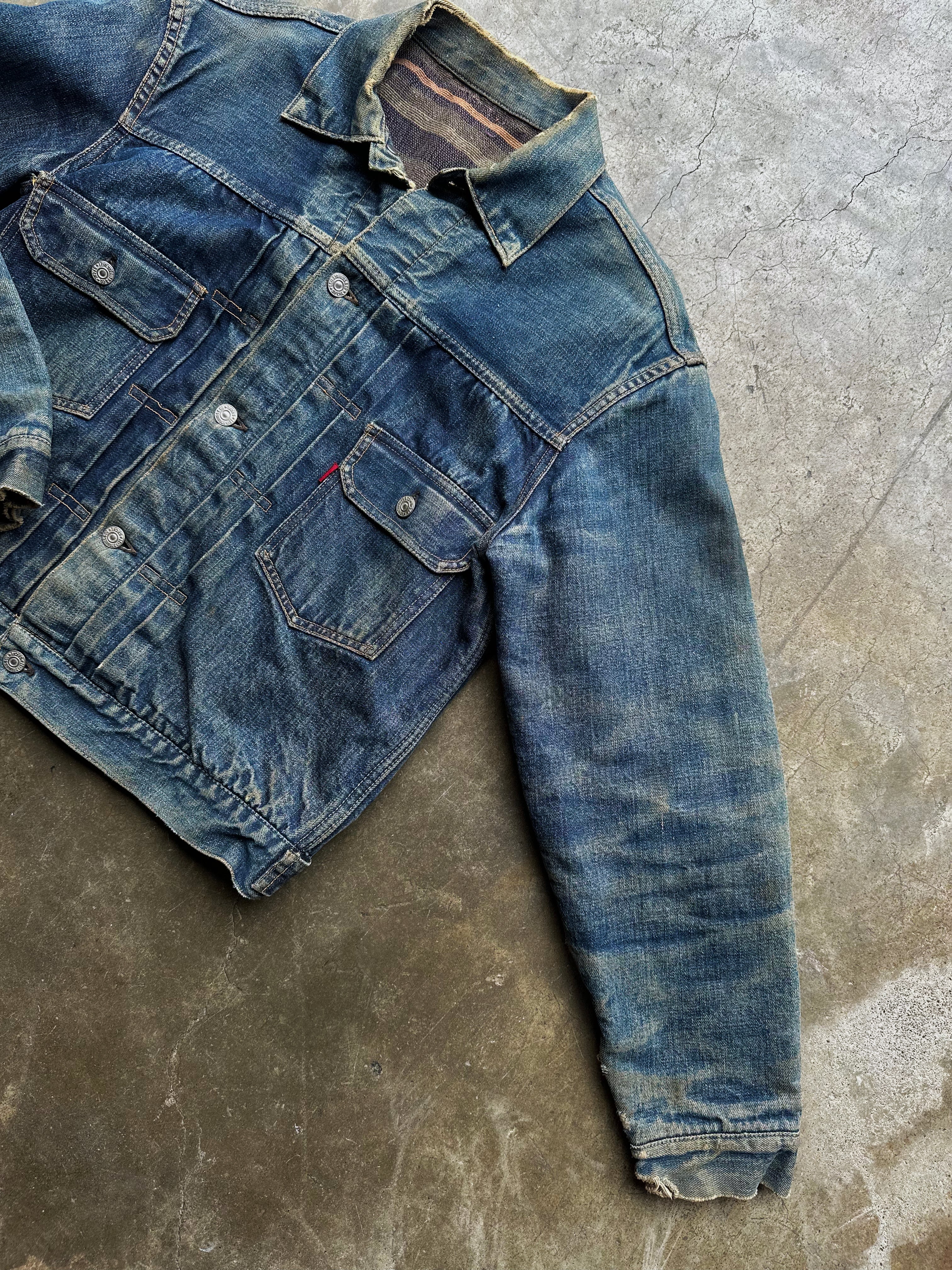 1953 Levi's 517xx Type 2 One Sided Tab - Size 44 – Old Earth Vintage