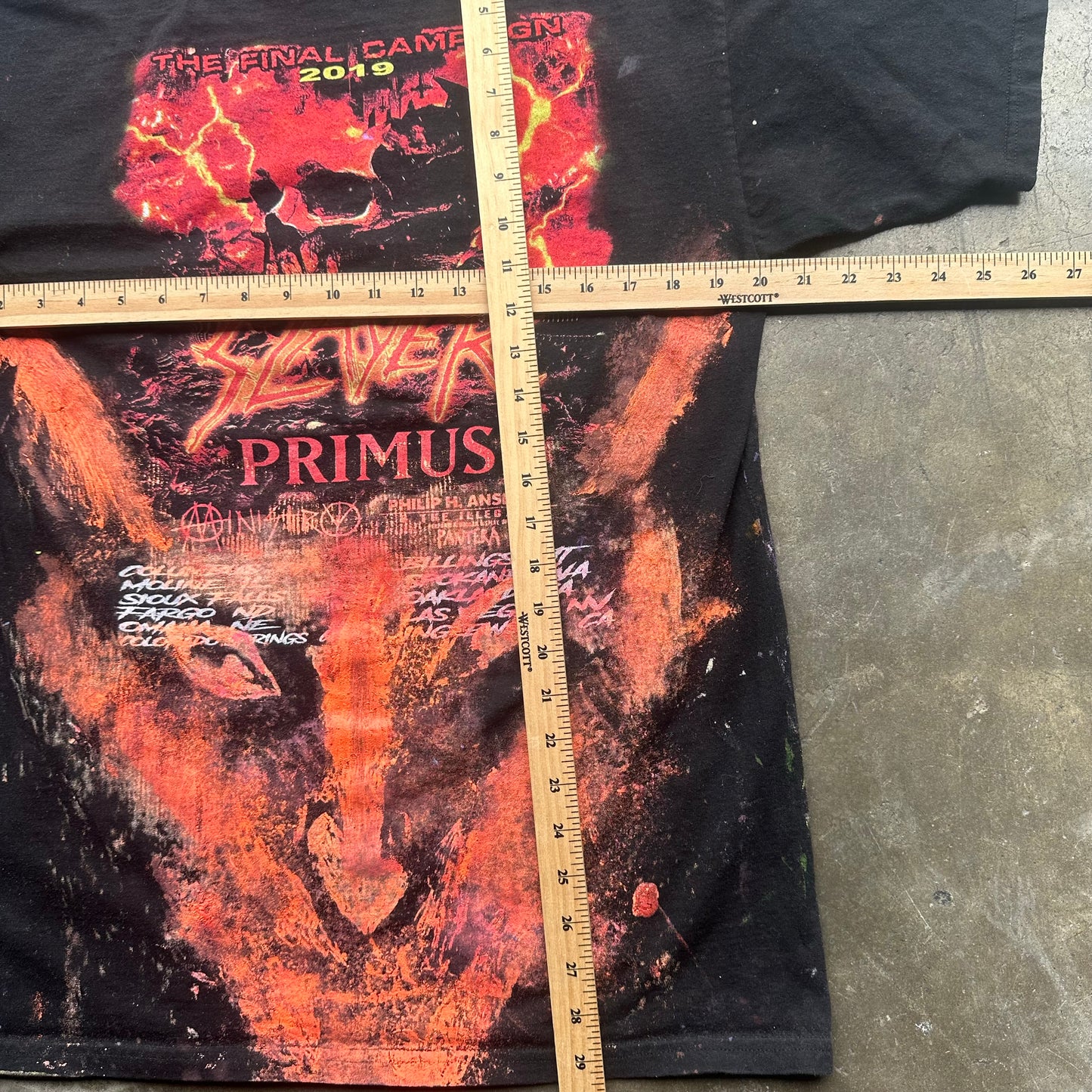 1/1 Art Shirt - Slayer - by Richard Silva