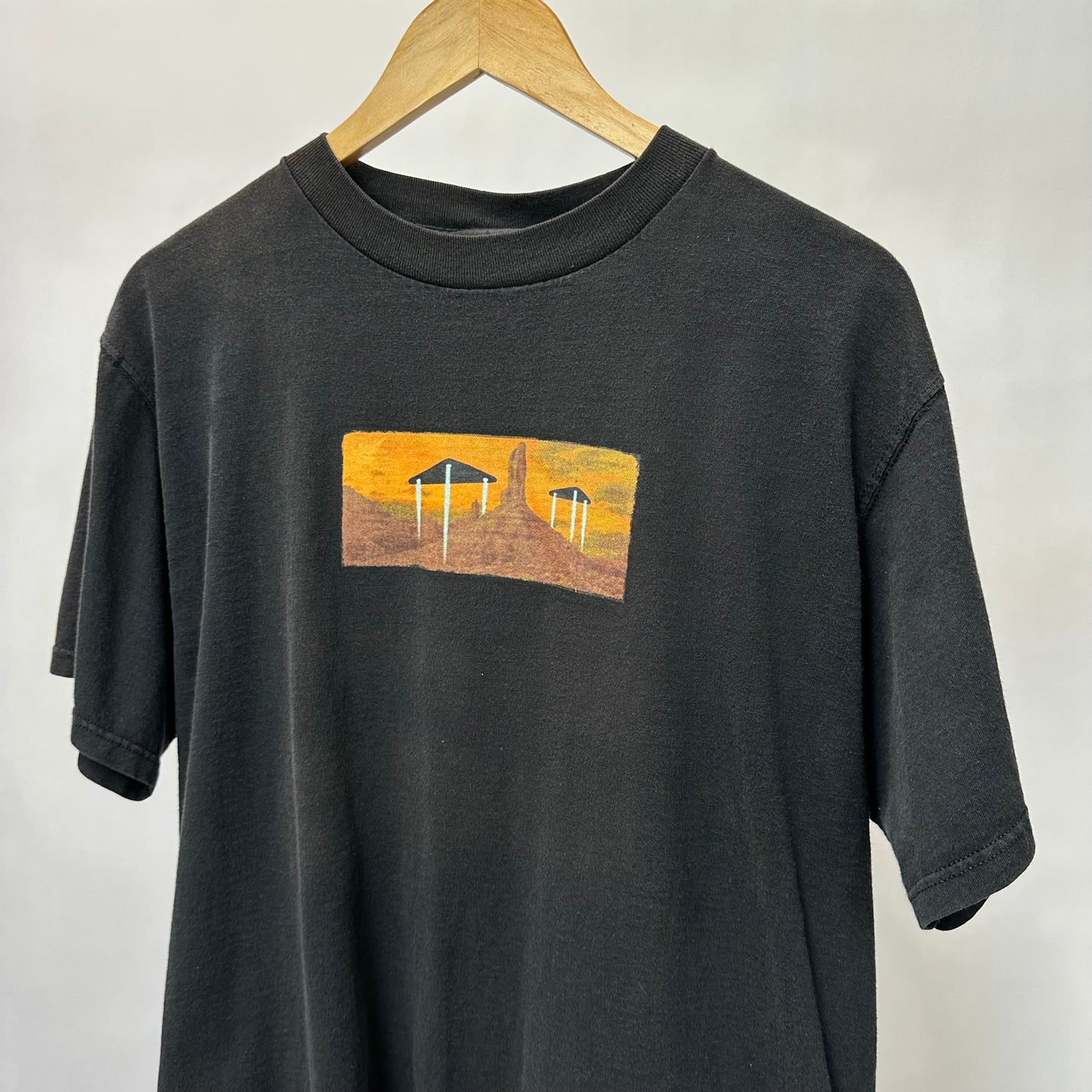 Upcycled Vintage UFO T Shirt by Beter - Large