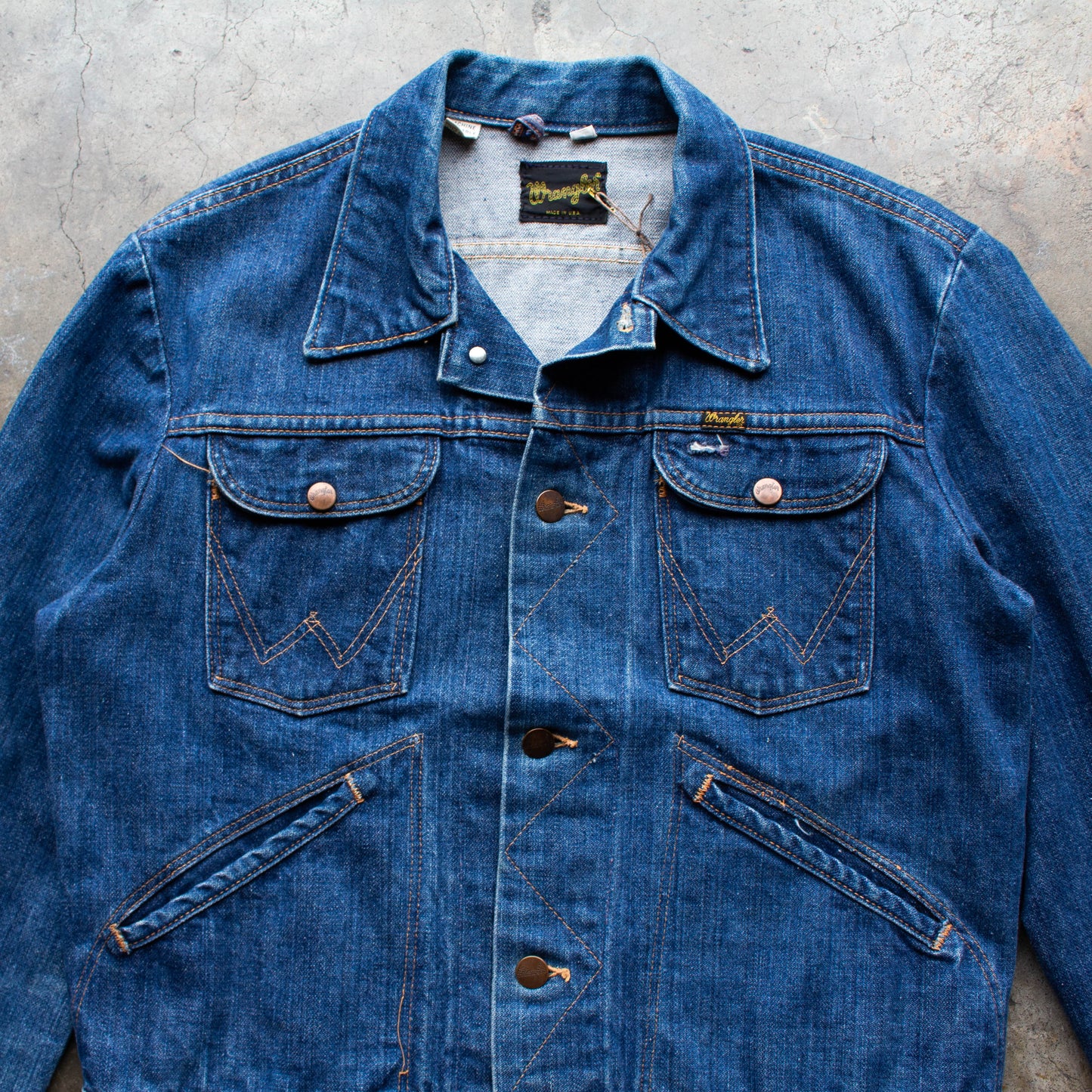 1970s Wrangler 126PW Denim Jacket - 42 - Medium