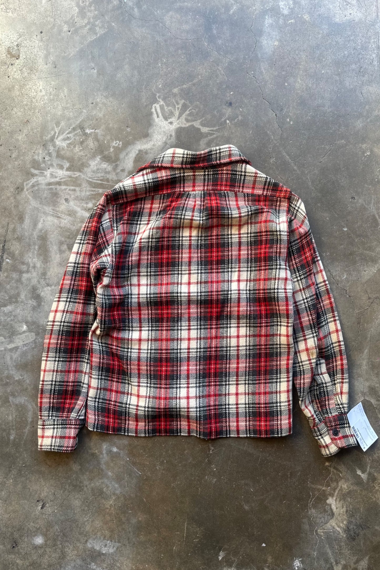 1950s McGregor Plaid Button Down Shirt - S/M