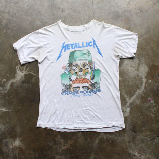 Vintage Metallica Crash Course In Brain Surgery T-Shirt - M/L