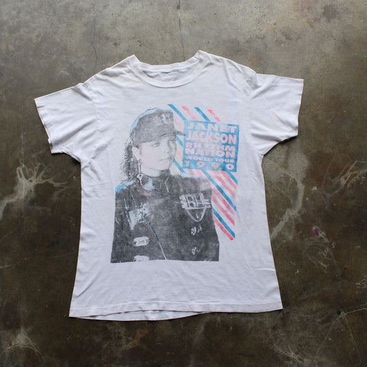 1990 Janet Jackson Tour T-Shirt - M/L