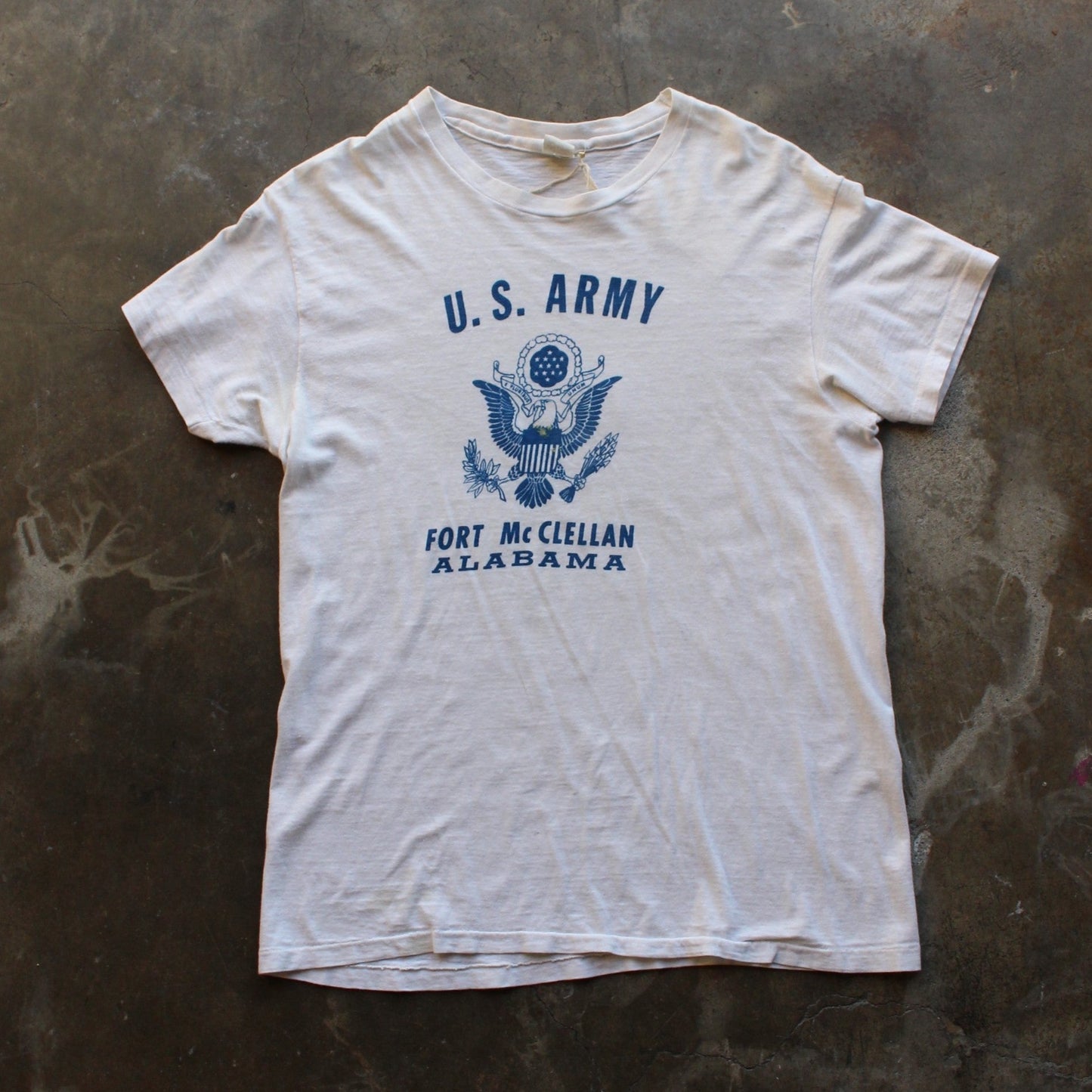 1970s Army Fort McClellan Alabama T-Shirt - Fits Medium
