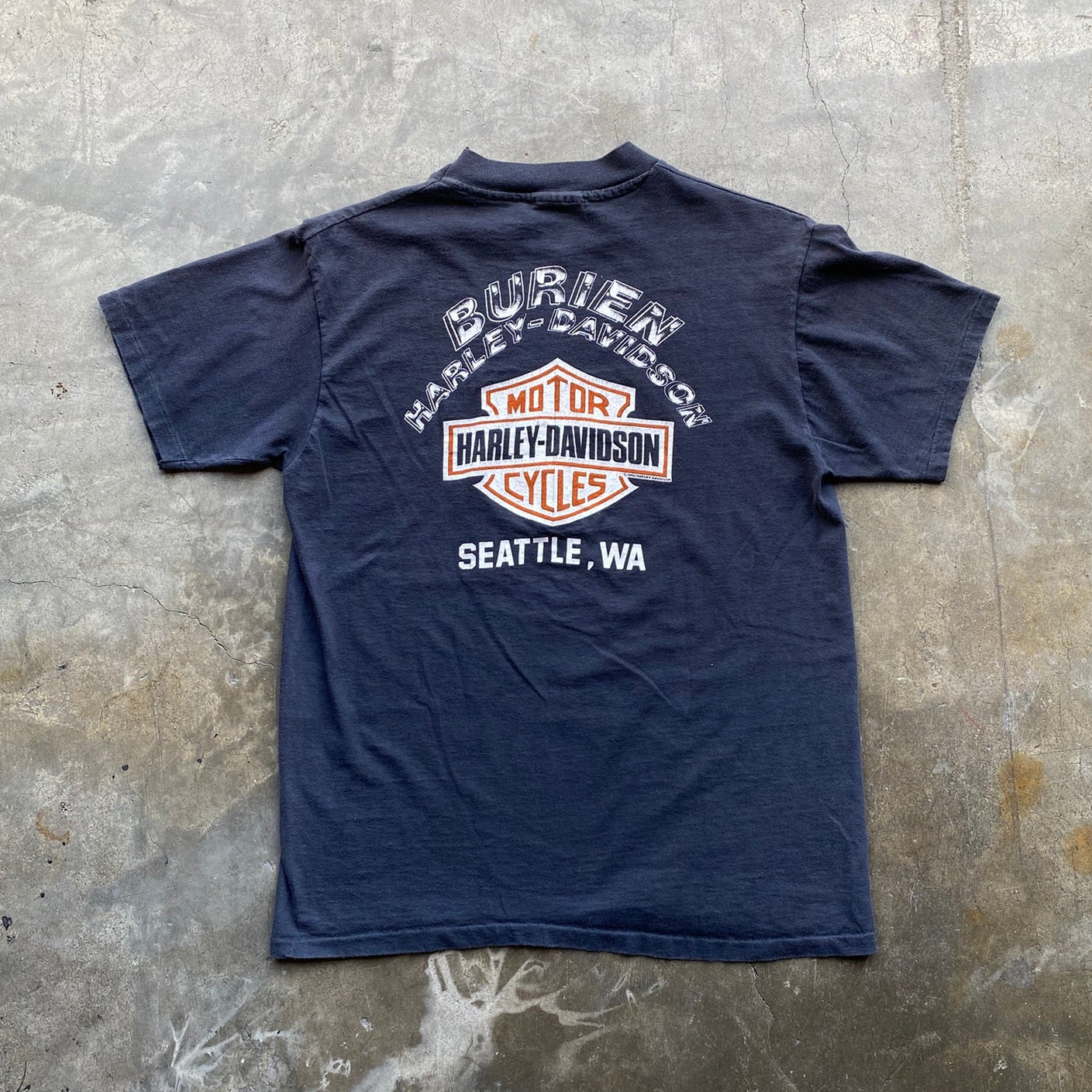 Vintage 1982 Archival Live to Ride Harley-Davidson T Shirt - M/L