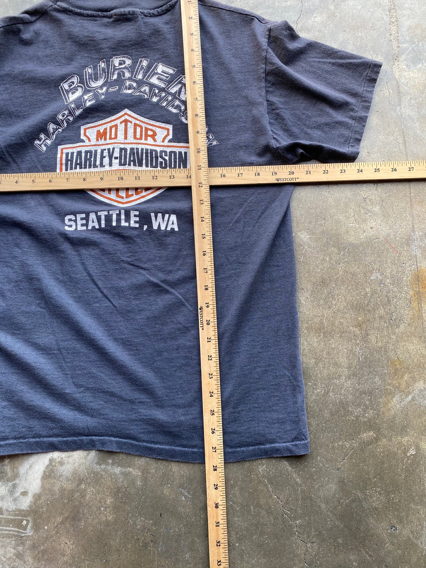 Vintage 1982 Archival Live to Ride Harley-Davidson T Shirt - M/L