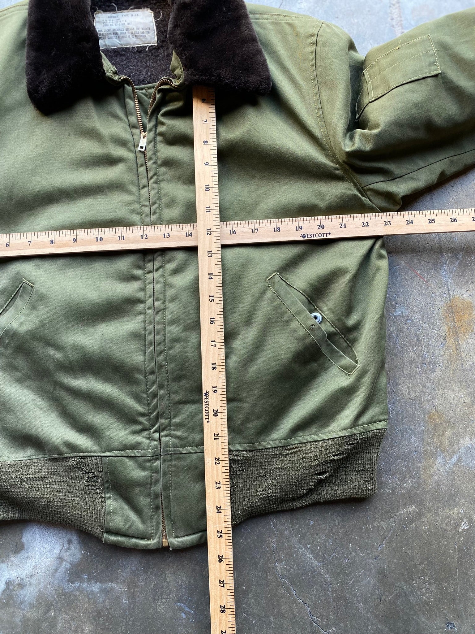 久光様専】 USAF Flying jacket Type B-15b 50s 久光様専】 USAF