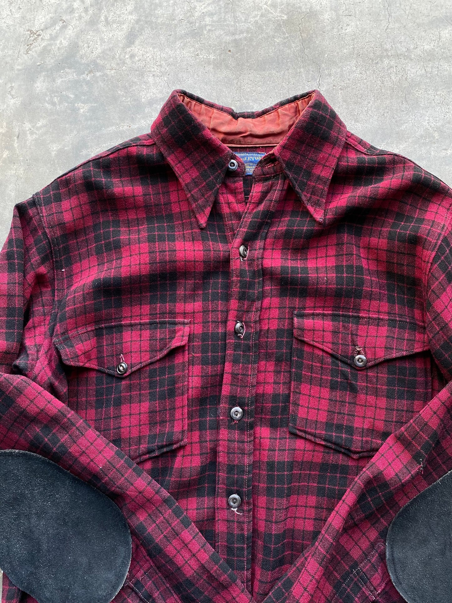 Vintage 30s/40s Pendleton Wool Button Down Shirt - M/L